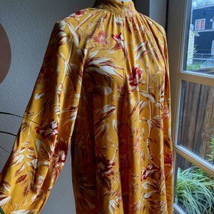 H&M High Neck Swing Mini Dress